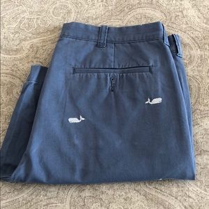 Embroidered JCrew whale shorts